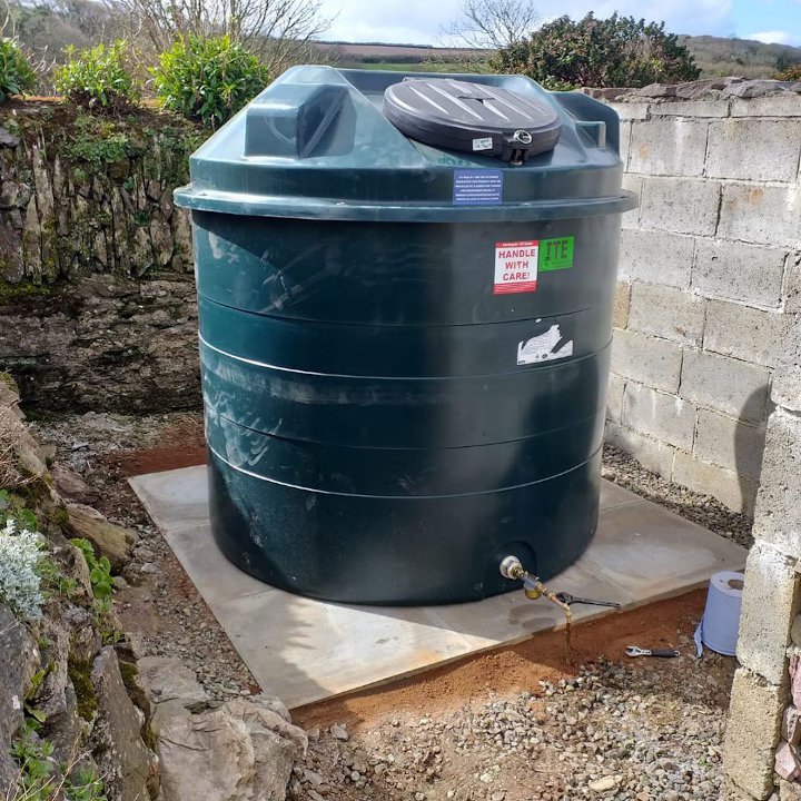 Emergency oil tank removal and install